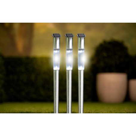 Solar kerti lámpa leszúrható 5,5x70 cm Grundig