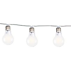 Solar fényfüzér, 10db égő, 470x6x10cm 247gr Grundig