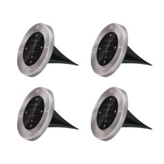 Solar kerti spot lámpa leszúrható 4db Grundig