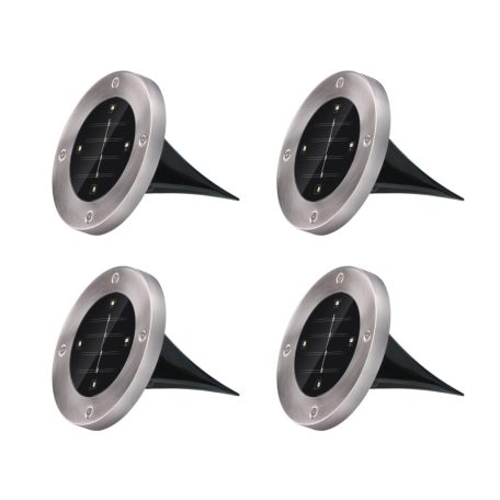 Solar kerti spot lámpa leszúrható 4db Grundig