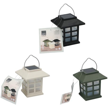 Solar lámpás 8x8x9cm 3 színben Arti Casa