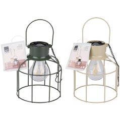 Solar lámpa fém felakasztható  2 féle Arti Casa