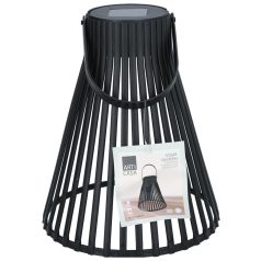   SOLAR Kerti lámpa fekete akasztható fém, 24x20x20 cm, Arti Casa