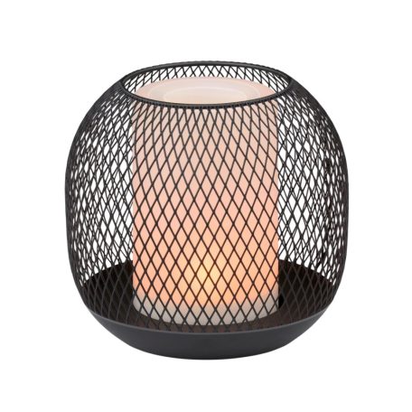 Solar lámpa asztali fém 13x13x13cm, Grundig