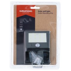 SOLAR Falilámpa 11,5x8,5x4cm alkonykapcsolós GRUNDIG