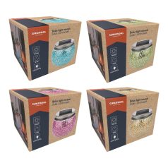 Solar asztali lámpa mozaik mintás, Grundig