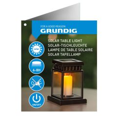 SOLAR asztali lámpa sárga, Grundig