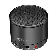   Logilink Bluetooth hangszoró MP3-lejátszóval és FM-rádióval, fekete