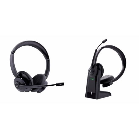 TNB ACTIV1000X bluetooth és wireless headset töltő/tartó egységgel