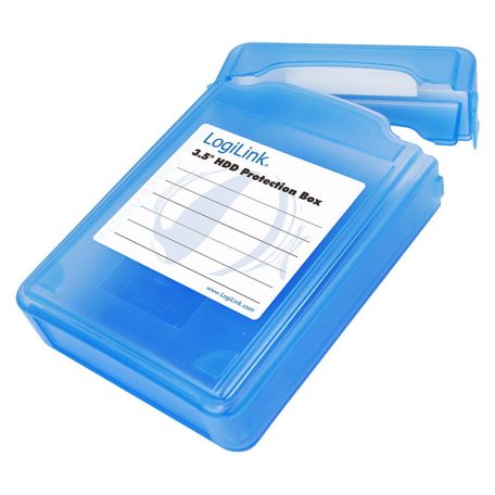 LogiLink 3,5" HDD Védődoboz, kék