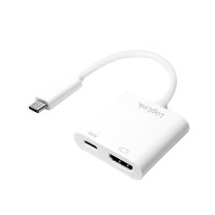 Logilink USB-C – HDMI töltő adapter