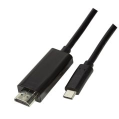   Logilink USB 3.2 Gen 1x1 USB-C™ M és HDMI 2.0 közötti kábel, 1,8m