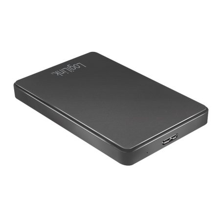 Logilink 2,5" külső ház USB 3.0, , csavarmentes, fekete