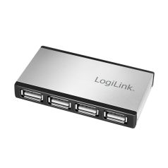 Logilink USB 2.0 hub, 4 port, beleértve tápegység